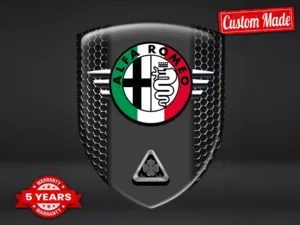 Alfa Romeo Autocollants Auto Sport Luxe Minimaliste